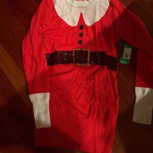 Tipsy Elves Santa Dress - M - NWT